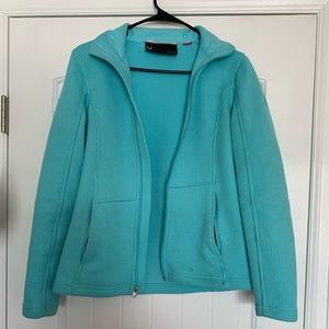 Bright blue Spyder jacket. Size medium